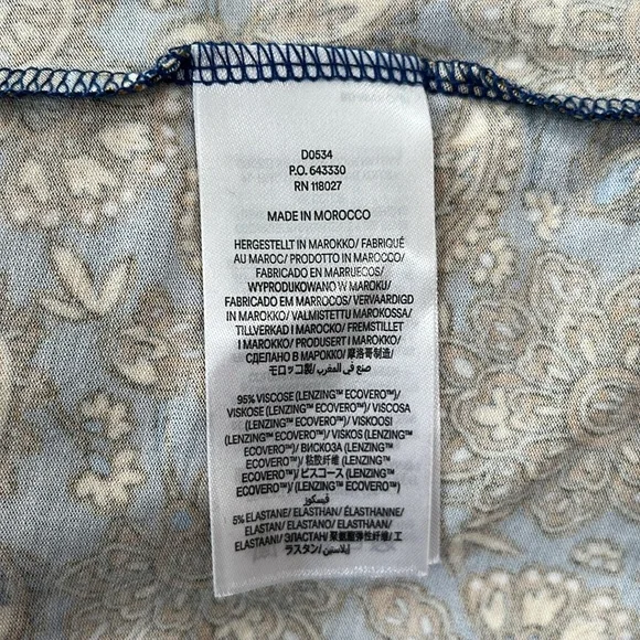 BODEN Short Sleeve Paisley Print Dress, Size 12, NWT - Picture 13 of 15